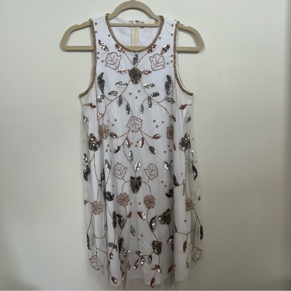 Altar’d State Sequined Embroidered Mini Dress - Picture 3 of 10